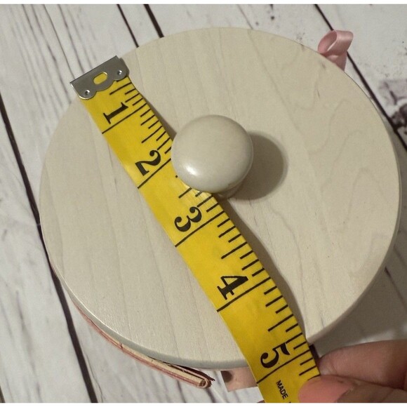 Longaberger 2006 Whitewashed Horizon of Hope  Liner Lid Basket Breast Cancer - Picture 10 of 11